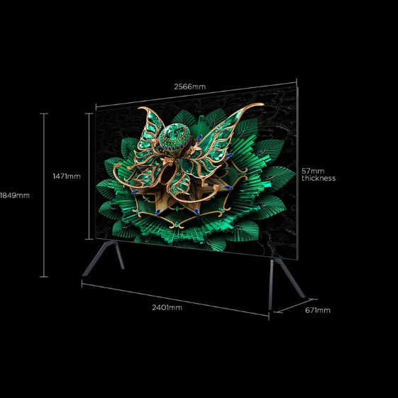 TCL 115C7K Premium qd-miniled 4k google tv