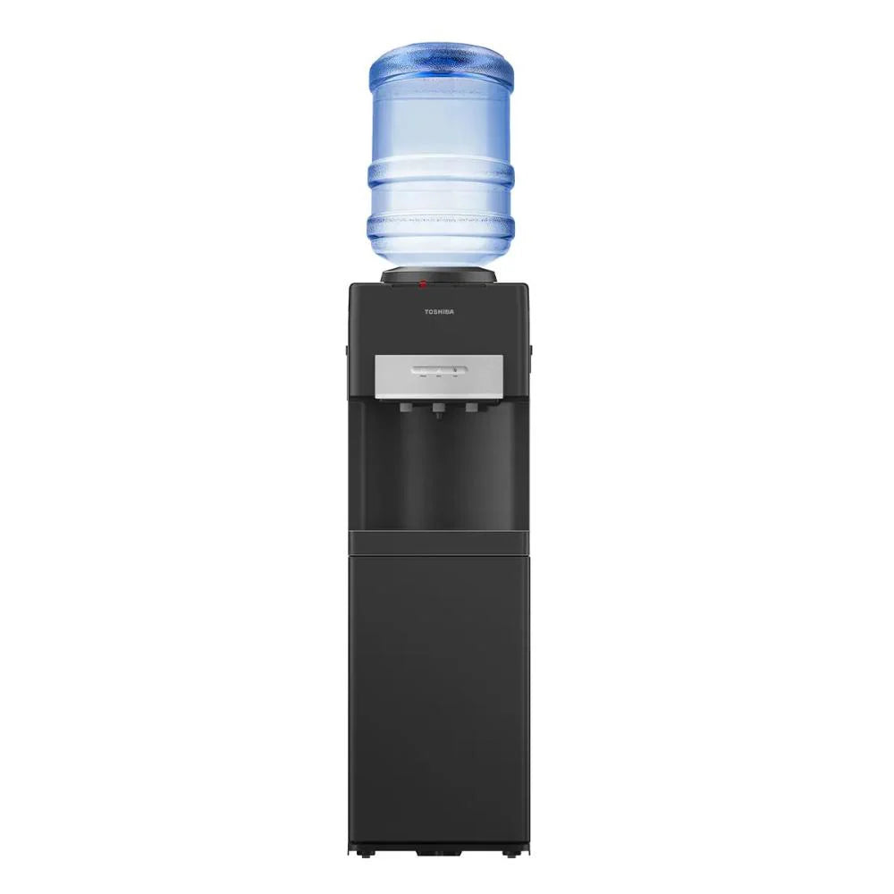 Toshiba Water Dispenser Free Standing Top Loading 3 Temp Black TOS-RWFW2034K