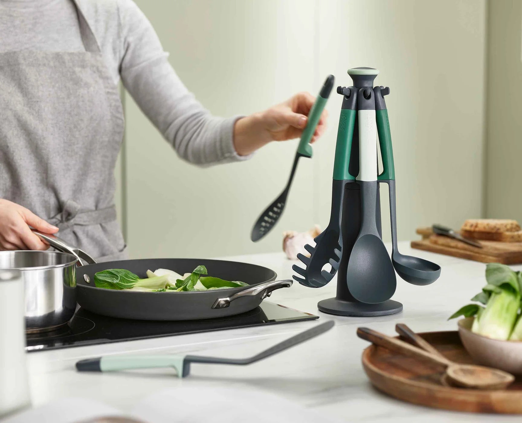 Joseph Joseph Elevate™ 6-piece Utensil Set – Editions (Green)