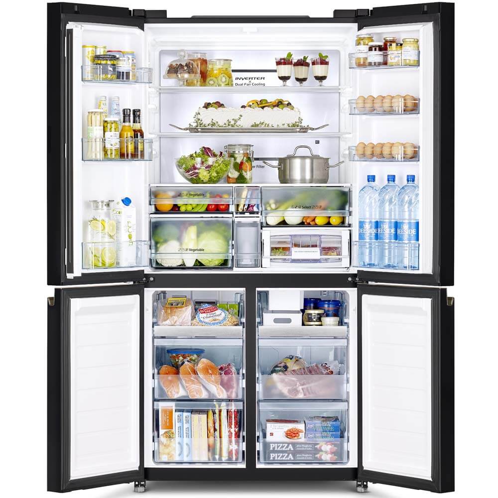 Hitachi WB720VKOGMG French Bottom Freezer Refrigerator – 569 L