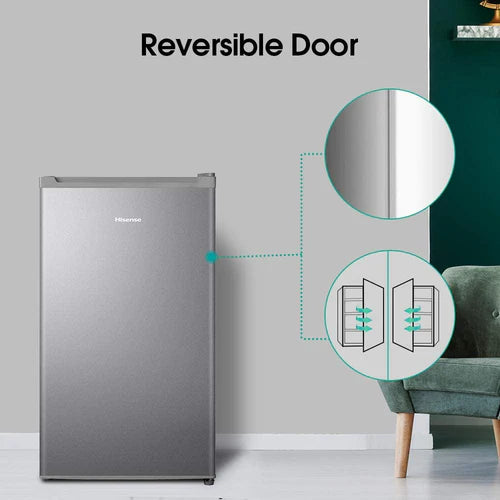 Hisense RR122D4AWU Single Door Refrigerator – 5 cU.FT