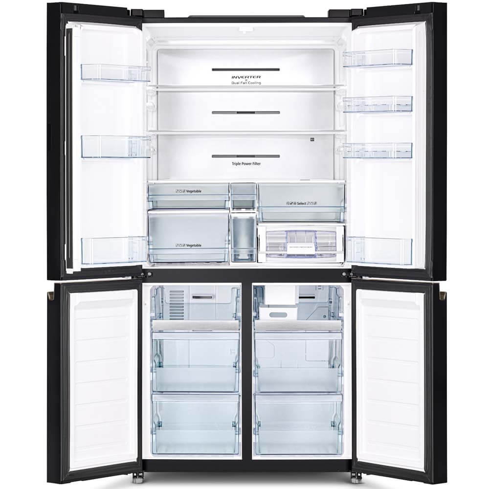 Hitachi WB720VKOGMG French Bottom Freezer Refrigerator – 569 L
