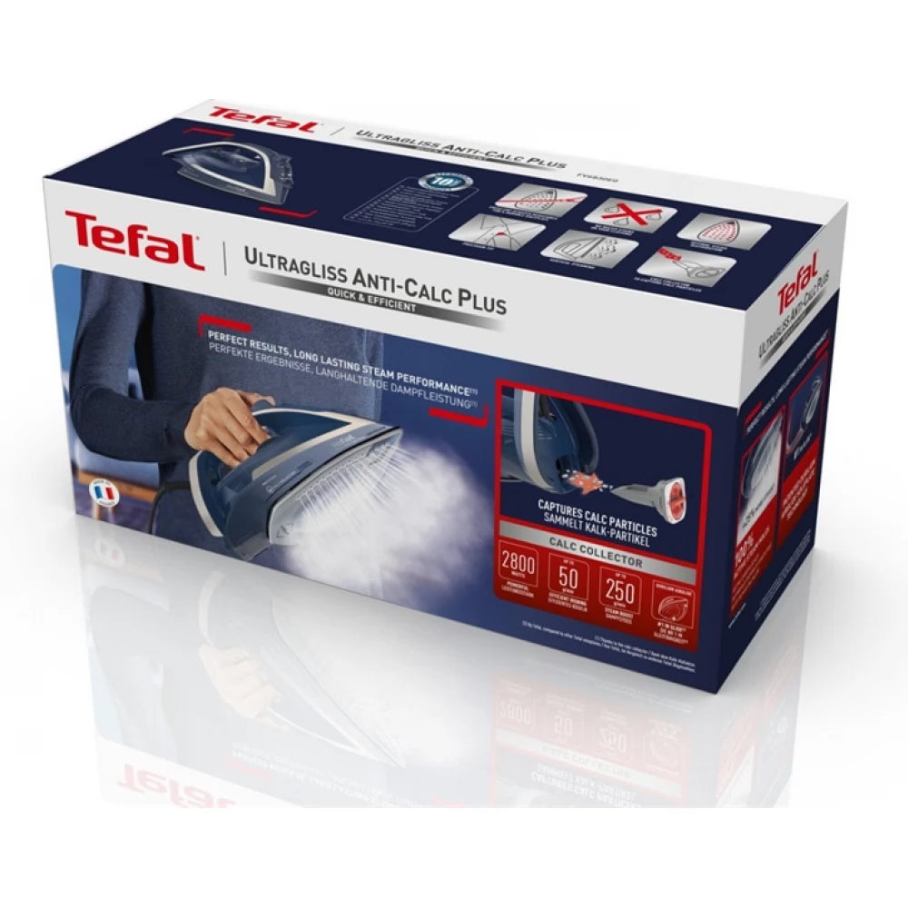 Tefal Ultragliss Plus Anti-Calc Steam Iron – FV6830E0