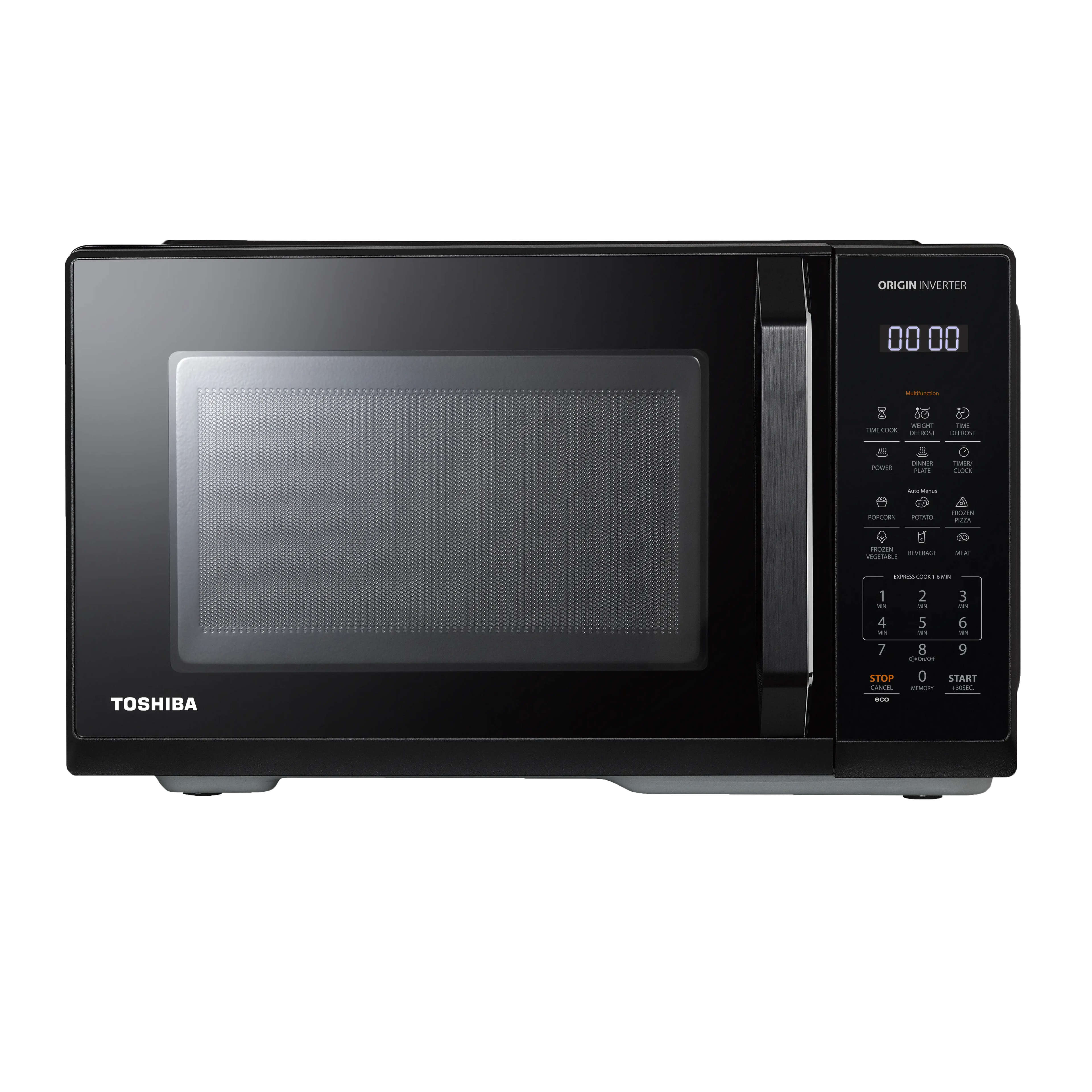 Toshiba 25L 900W Inverter Microwave – Black