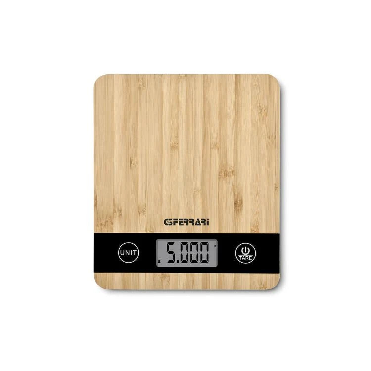 G3 Ferrari Electronic Kitchen Scale – Bamboo (5kg)