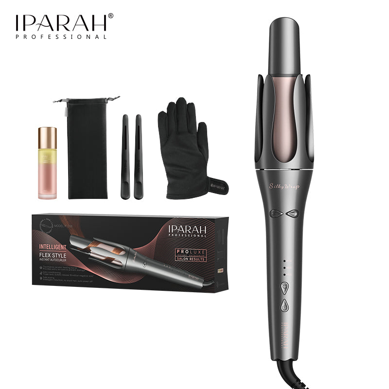 IPARAH P-208 Automatic Hair Curler – Professional Ionic Rotating Curler