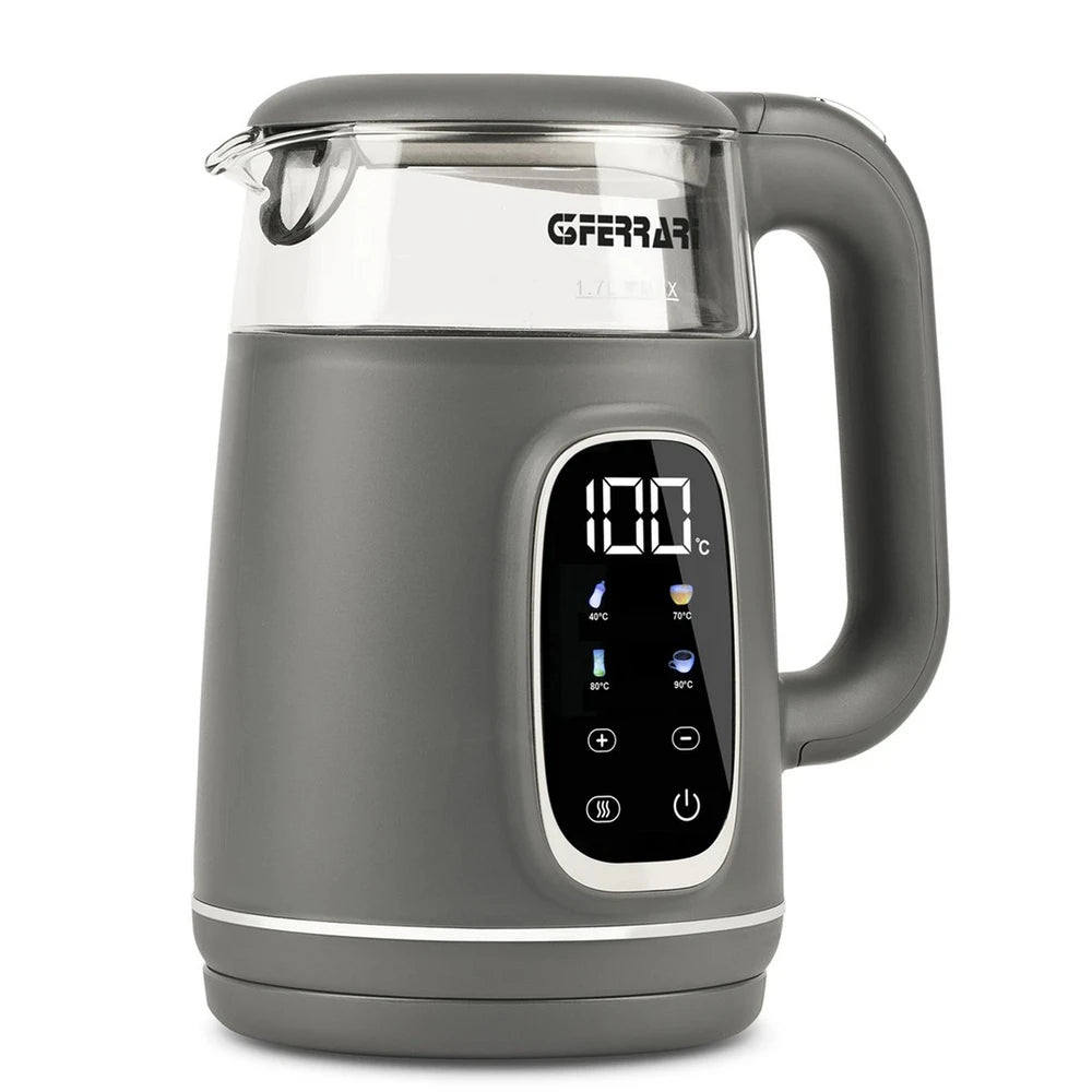G3 Ferrari Tisaniere Glass Kettle G10224 – Gray
