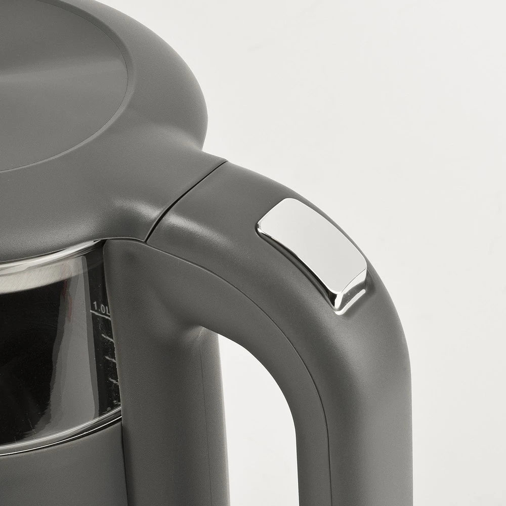 G3 Ferrari Tisaniere Glass Kettle G10224 – Gray
