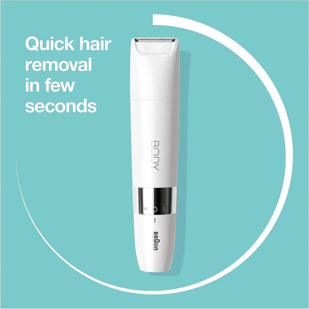 Braun Body Mini Trimmer – Wet & Dry with Trimming Comb
