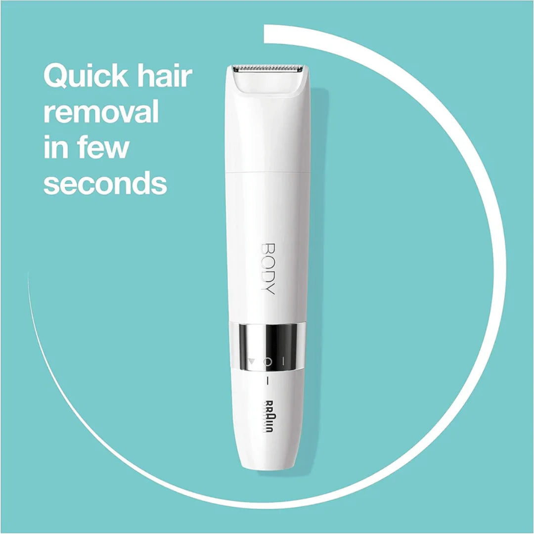 Braun Body Mini Trimmer – Wet & Dry with Trimming Comb