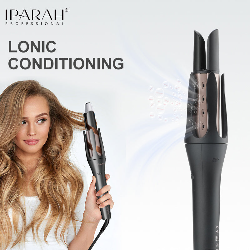 IPARAH P-208 Automatic Hair Curler – Professional Ionic Rotating Curler