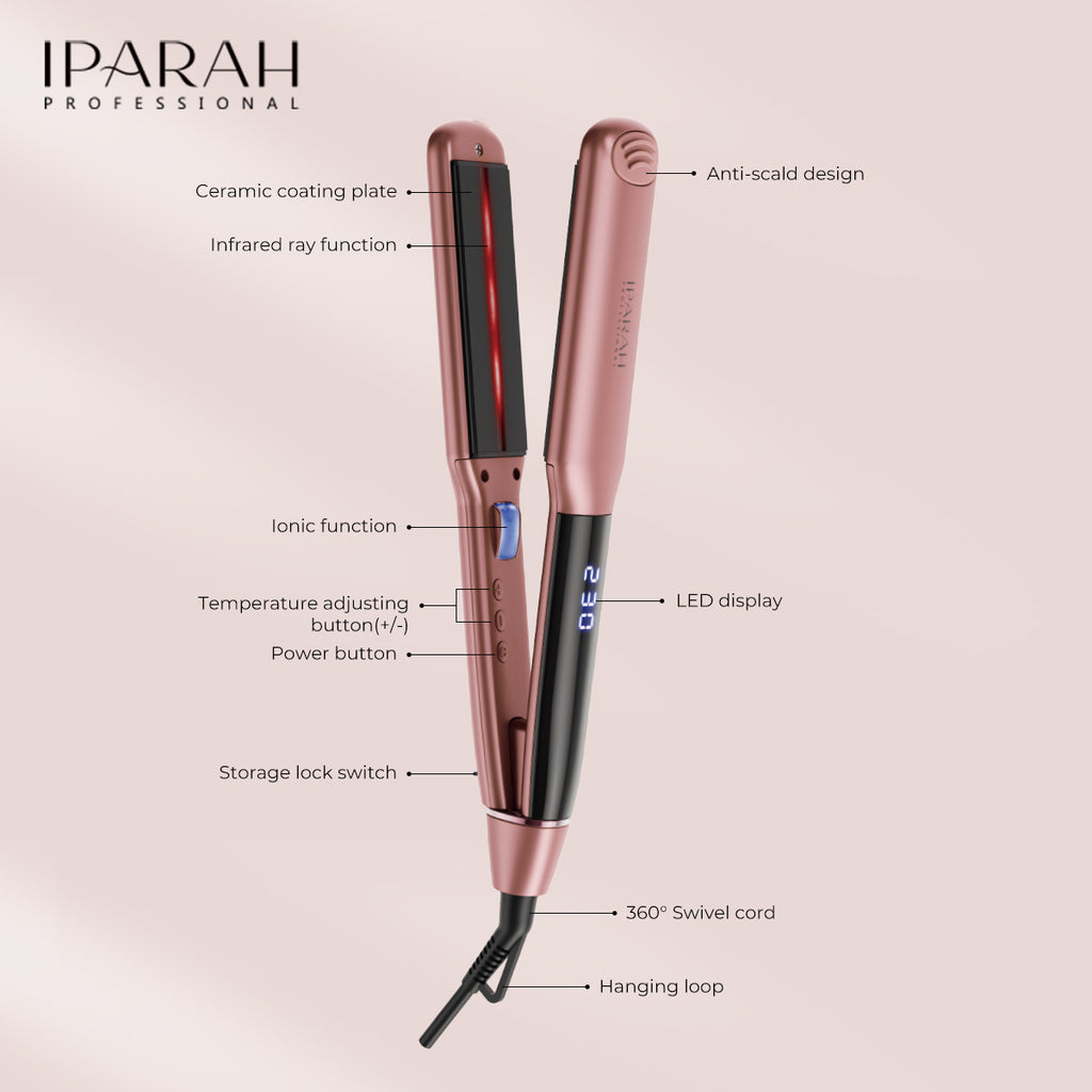 IPARAH P-104 Professional Electric Flat Iron Hair Straightener