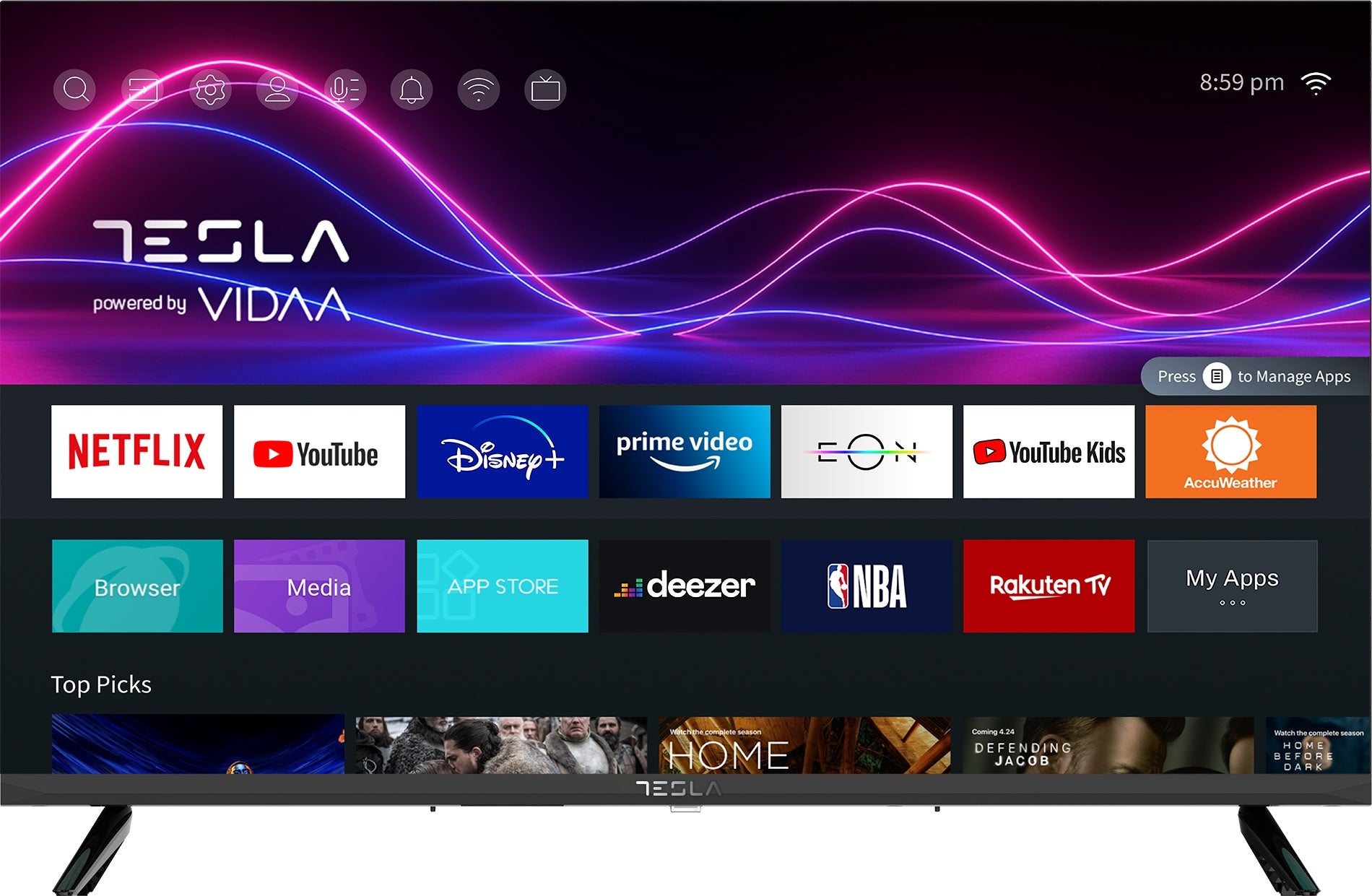 Tesla 32M335BHS 32″ HD VIDAA Smart TV