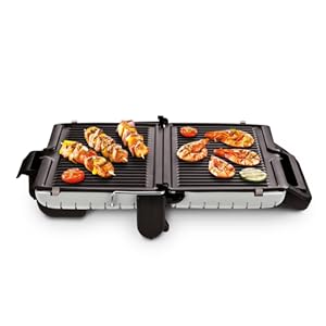 Tefal 1700W Ultra Compact Grill – Silver