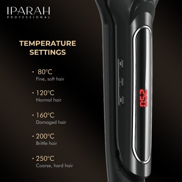 IPARAH P-110 High-Temperature Titanium Hair Straightener
