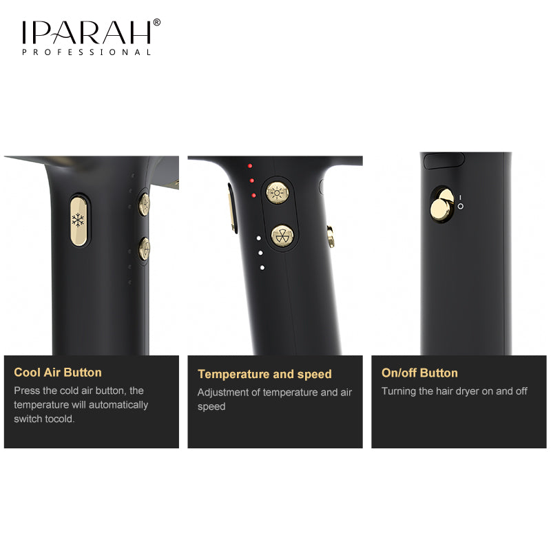 IPARAH P-390 Professional Hair Dryer – 1700W