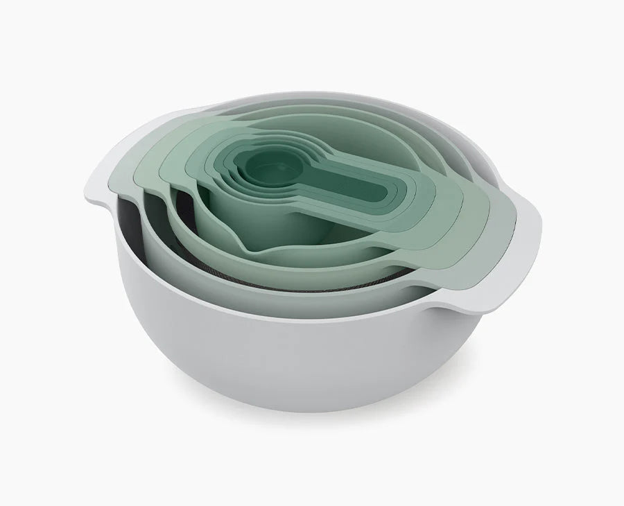 Joseph Joseph Nest™ 9 Plus Bowl Set (Green)