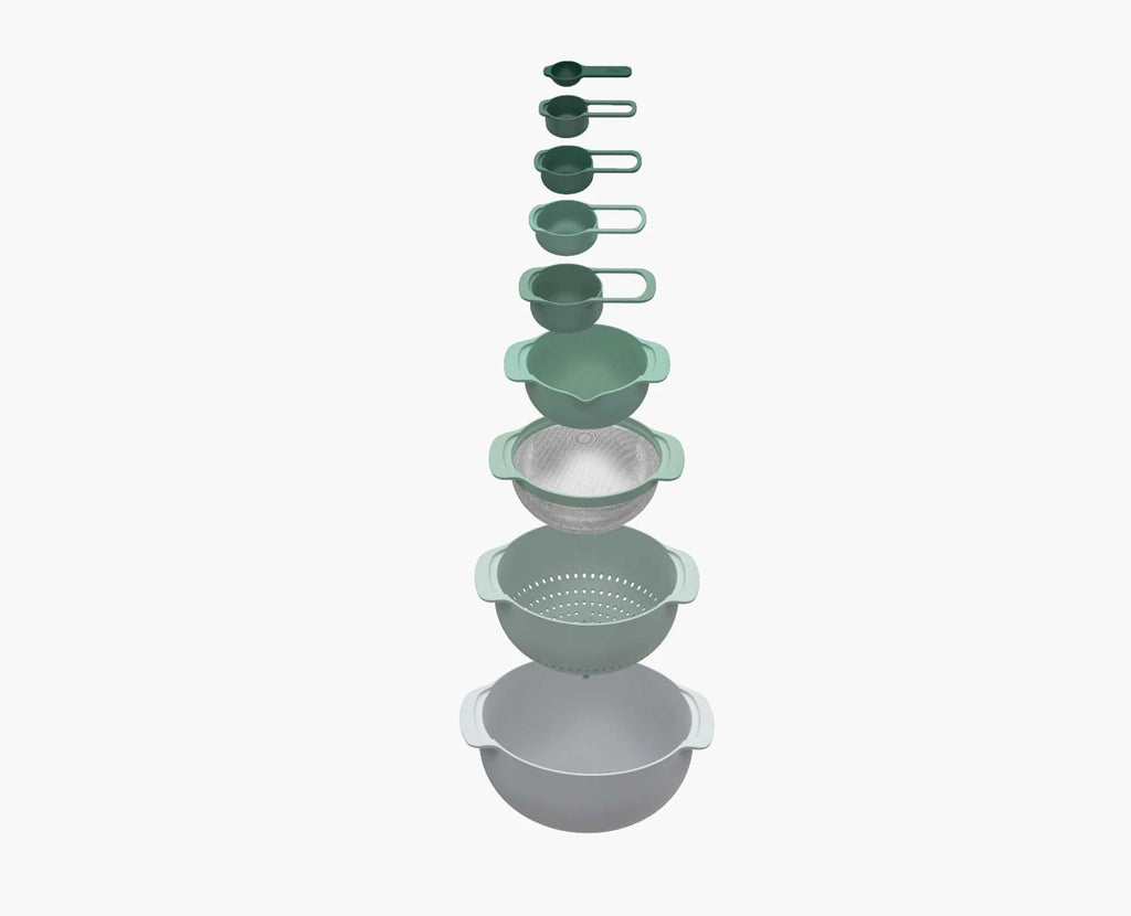 Joseph Joseph Nest™ 9 Plus Bowl Set (Green)