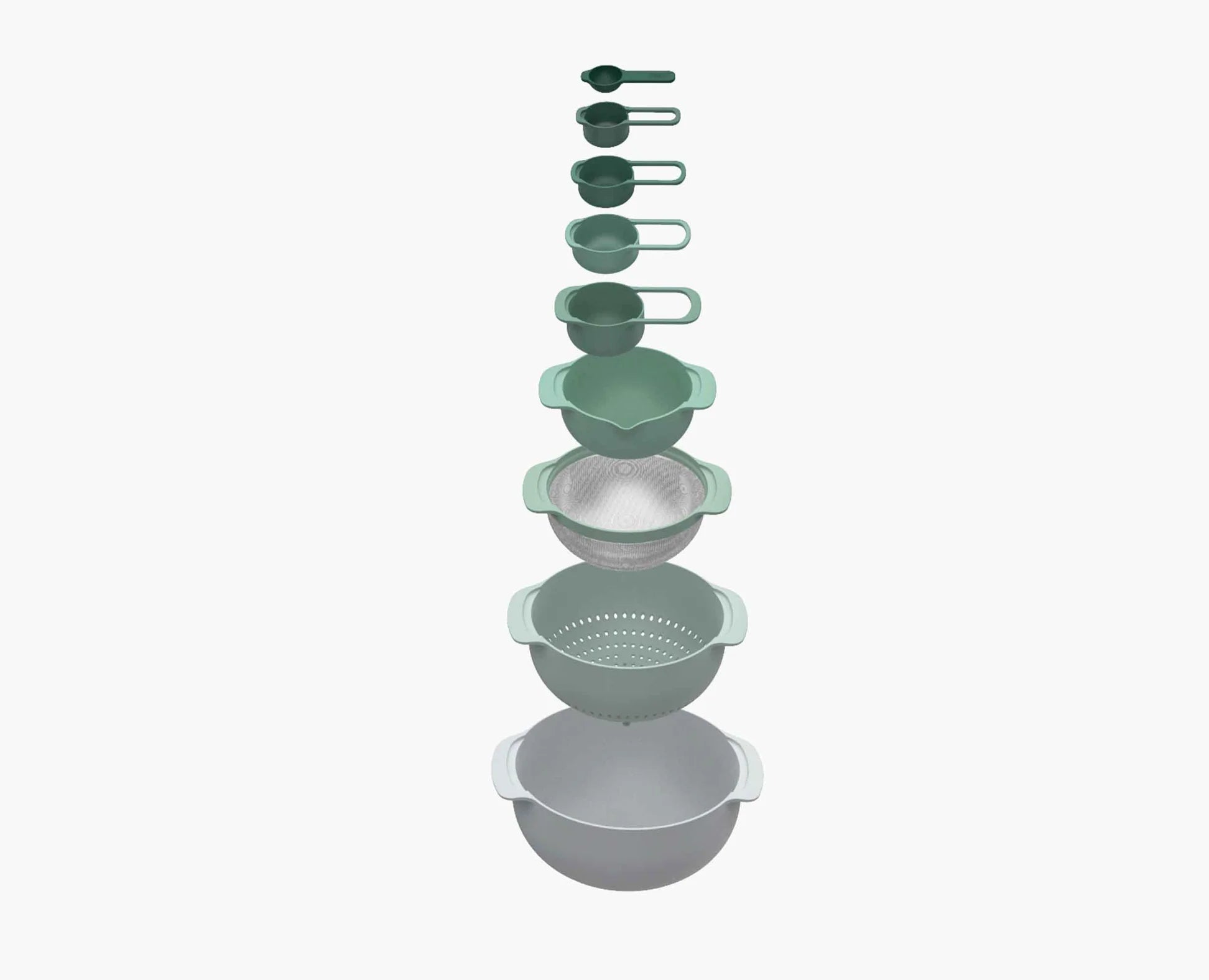 Joseph Joseph Nest™ 9 Plus Bowl Set (Green)