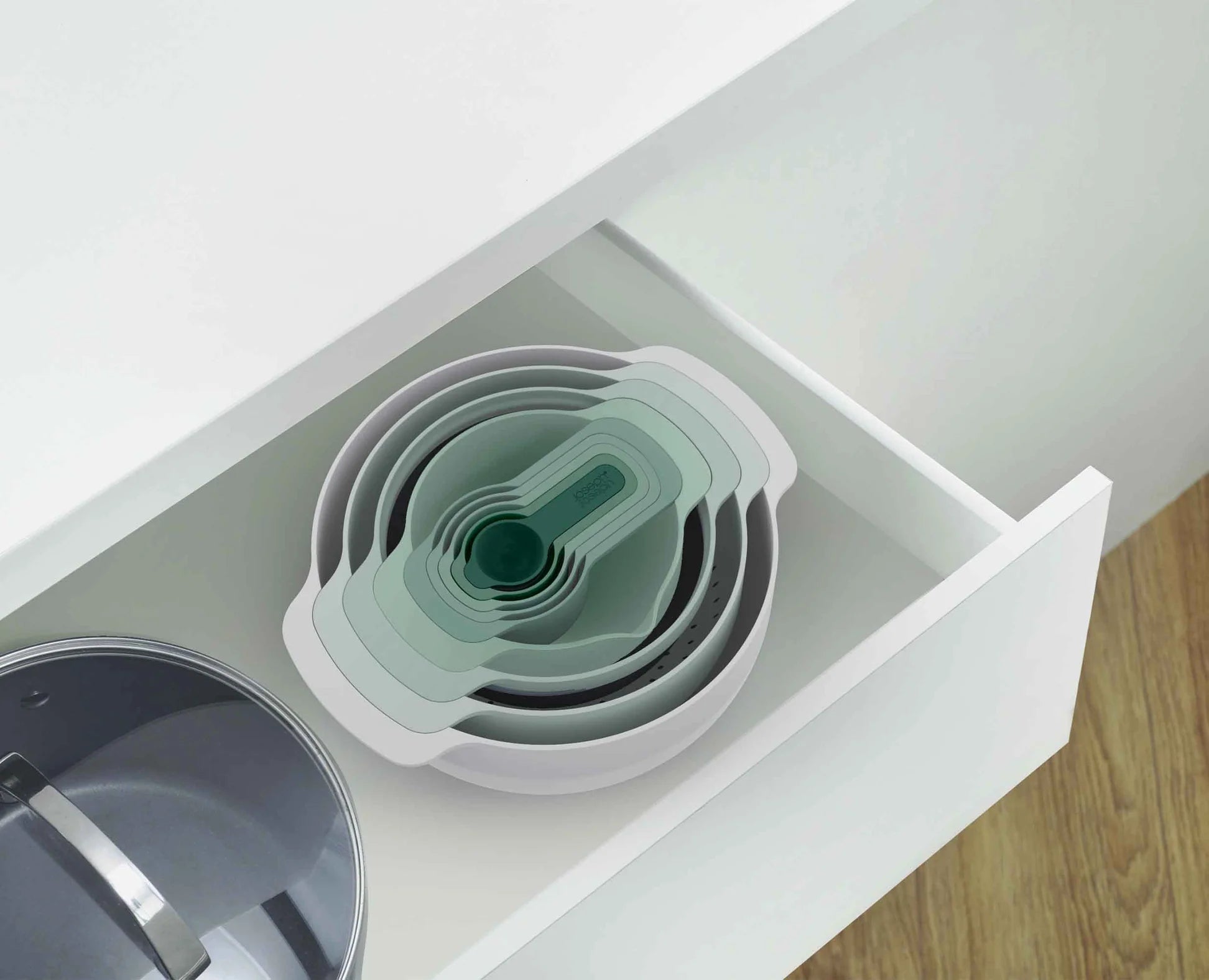 Joseph Joseph Nest™ 9 Plus Bowl Set (Green)