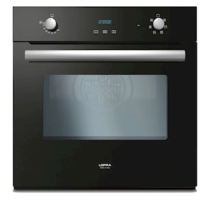 Lofra Built-In Gas Oven – Gaia FOVN64GG Black Glass (60 cm)