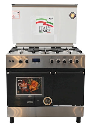 Xper – 90 cm Gas Cooker | Stainless Steel