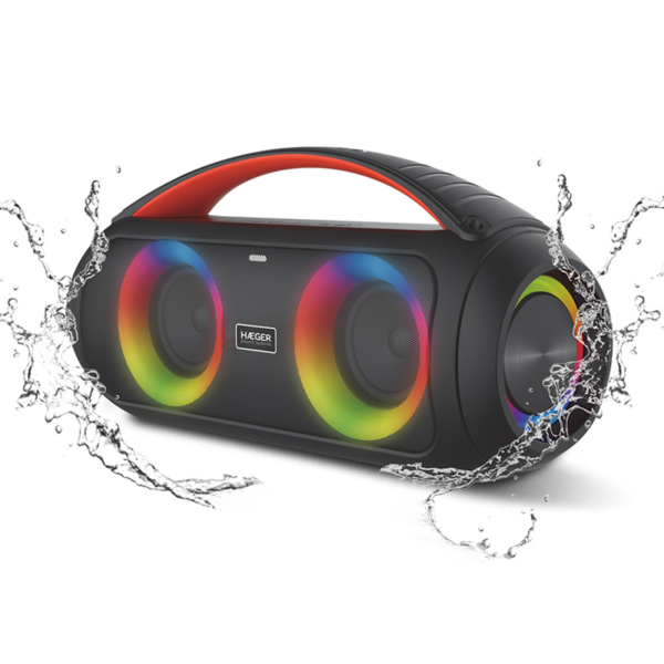 Haeger Wireless Speaker Cool Boom – 40W.002A