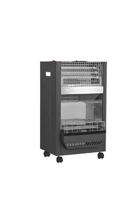 Campomatic Gas Heater With 3 Quartz Electric Elements – GH5EBL Grey
