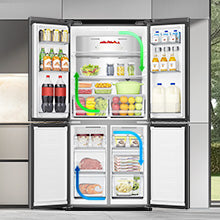 Hisense RQ5G470SBB3 Cross Door Refrigerator