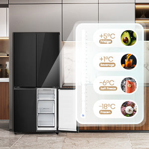 Hisense RQ5G470SBB3 Cross Door Refrigerator