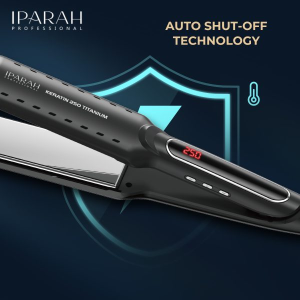 IPARAH P-110 High-Temperature Titanium Hair Straightener