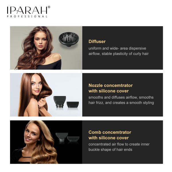 IPARAH P-390 Professional Hair Dryer – 1700W