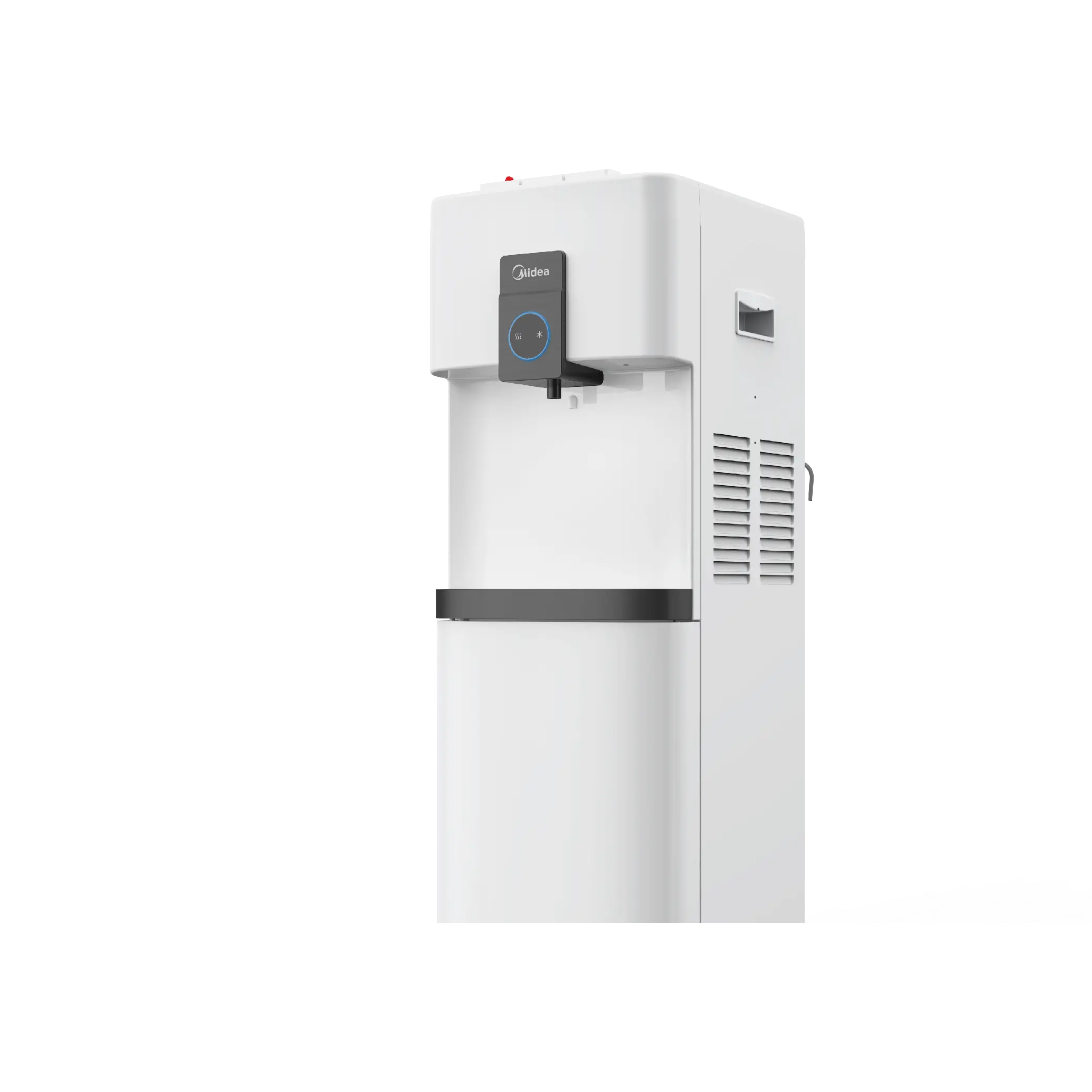 Midea Top Loading Water Dispenser with Refrigerator White YL2037S-B