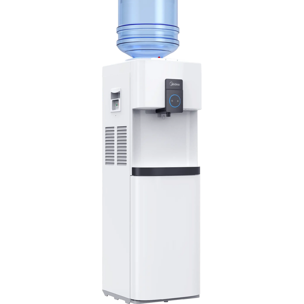 Midea Top Loading Water Dispenser with Refrigerator White YL2037S-B