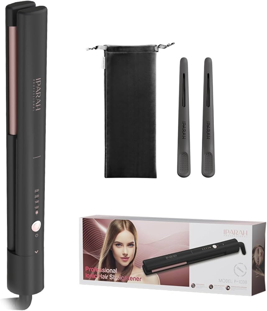 IPARAH P-103 Hair Straightener – Professional Ceramic Flat Iron