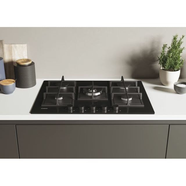 Rosières RVG74BMBD – 95 cm Gas-on-Glass Hob