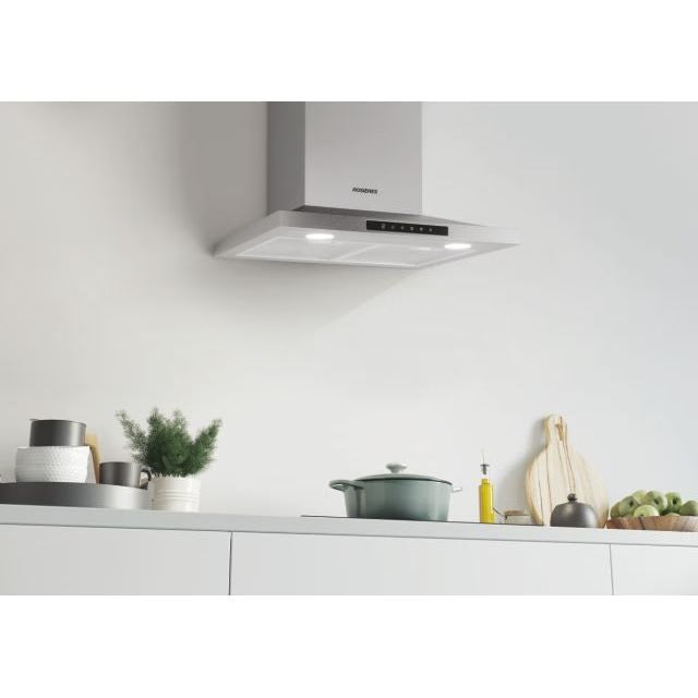 Rosières Wall‑Mounted Cooker Hood – 60 cm Inox