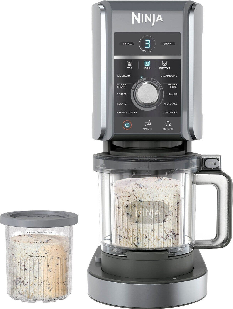 Ninja CREAMI Deluxe Ice Cream Maker – NC502EU