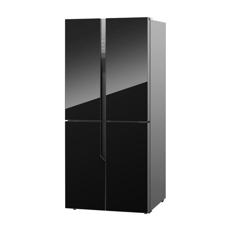 Hisense 24 Cu. Ft Refrigerator, 4 Doors, Glass Black – RQ561N4AB1
