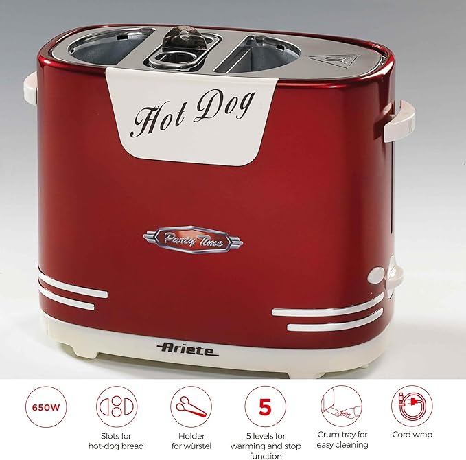 Ariete Electric Hot Dog Maker ART186