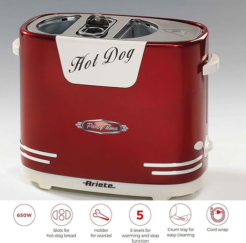 Ariete Electric Hot Dog Maker ART186