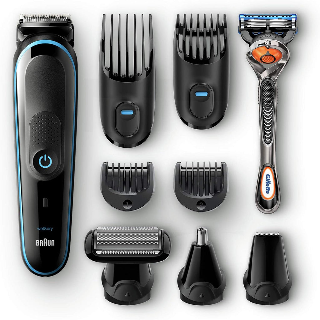 Braun 9-in-1 All-in-One Trimmer– Beard, Hair & Body Grooming Kit