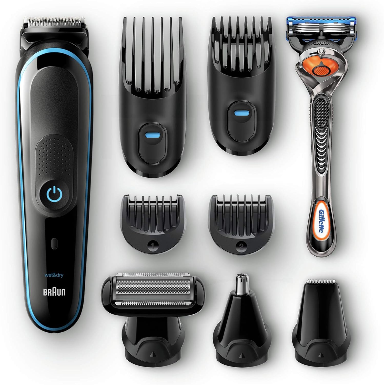 Braun 9-in-1 All-in-One Trimmer– Beard, Hair & Body Grooming Kit