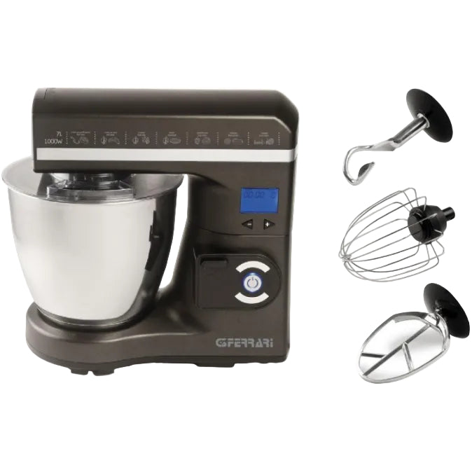 G3 Ferrari Planetary Mixer Pastaio G2P018 – 7L Black/Steel