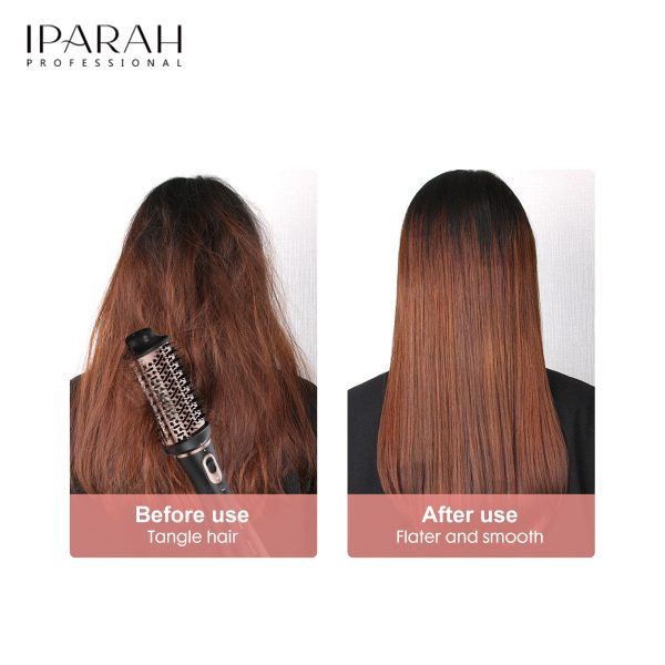 IPARAH P-258 Professional Hair Styling Power Cord – 2-in-1 Blow Dryer & Ionic Curling Hair Brush