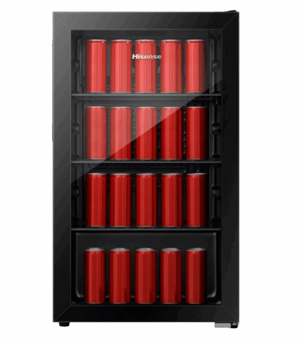 Hisense RBC122N4ASU Single Door Beverage Cooler – 122 L