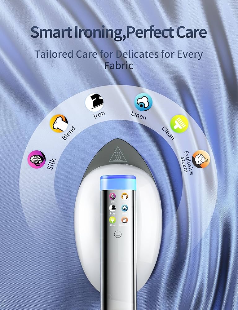 Olimpic 2-in-1 Vertical & Flat Iron Clothes Steamer