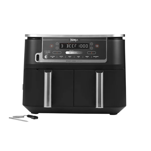Ninja Air Fryer Dual Zone 9.5L with Thermometer