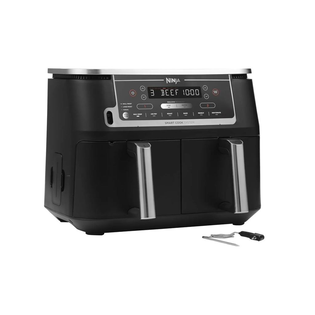 Ninja Air Fryer Dual Zone 9.5L with Thermometer