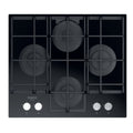ARISTON AGS61FBK Built-In Gas Hob 60cm Black Glass